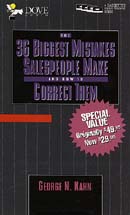 The 36 Biggest Mistakes Salespeople Make and How to Correct Them (Unabridged)