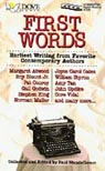 First Words: Earliest Writing from Favorite Contemporary Authors