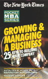The New York Times Pocket MBA: Growing and Managing a Business (Unabridged)