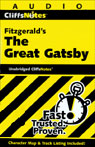 CliffsNotes on Fitzgeralds The Great Gatsby (Unabridged)