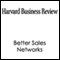 HBR: Better Sales Networks