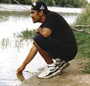 Teenage Diaries: Juan in El Cenizo, TX, Looking at the Rio Grande